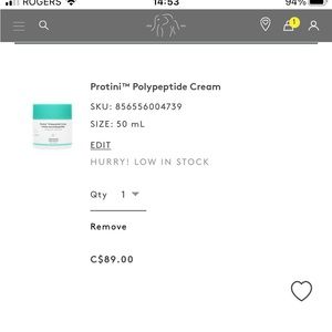 Drunk Elephant Protini Polypeptide Cream